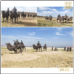 室外大型銅駱駝擺件 室外大型銅駱駝擺件