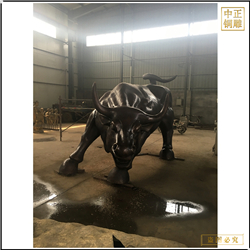 廣場華爾街銅牛鑄造 廣場華爾街銅牛鑄造
