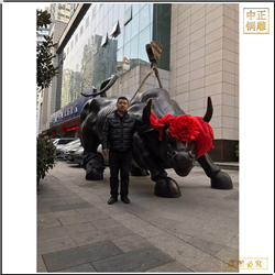 純銅鑄造華爾街牛 純銅鑄造華爾街牛