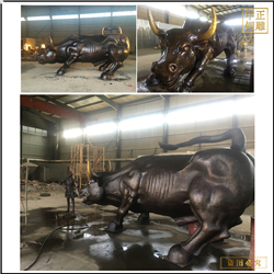 景觀華爾街銅牛雕塑 景觀華爾街銅牛雕塑