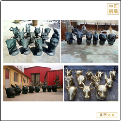 各種十二生肖銅雕塑批發(fā) 各種十二生肖銅雕塑批發(fā)