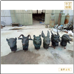 純銅十二生肖雕塑價(jià)格 純銅十二生肖雕塑價(jià)格