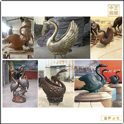 動(dòng)物雕塑銅天鵝雕塑 動(dòng)物雕塑銅天鵝雕塑