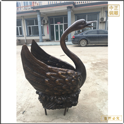 廣場銅天鵝雕塑加工制作 廣場銅天鵝雕塑加工制作