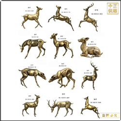 銅鹿雕塑批發(fā)價格 銅鹿雕塑批發(fā)價格
