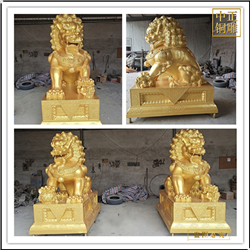 定做銅獅子雕塑價(jià)格 定做銅獅子雕塑價(jià)格
