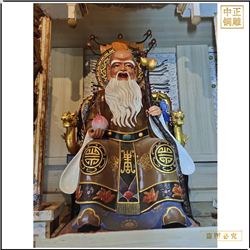 鑄銅彩繪神像 鑄銅彩繪神像