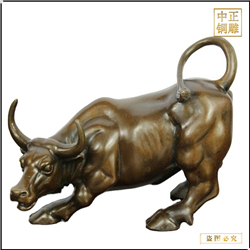 大型華爾街銅牛圖片 大型華爾街銅牛圖片