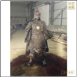 將軍拿件人物雕塑鑄造 將軍拿件人物雕塑鑄造
