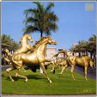 群雕策馬奔騰雕塑 群雕策馬奔騰雕塑