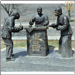 古代典當(dāng)人物雕塑鑄造 古代典當(dāng)人物雕塑鑄造