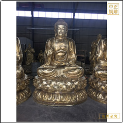 大型釋迦牟尼佛銅雕 大型釋迦牟尼佛銅雕