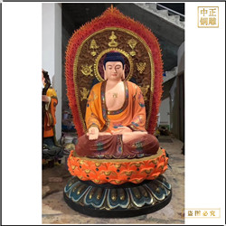 釋迦牟尼佛銅雕塑擺件 釋迦牟尼佛銅雕塑擺件