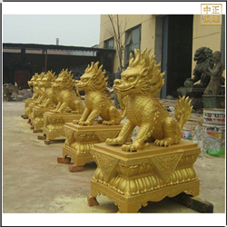 各種型號(hào)銅麒麟雕塑 各種型號(hào)銅麒麟雕塑