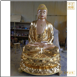 黃銅釋迦牟尼雕像 黃銅釋迦牟尼雕像