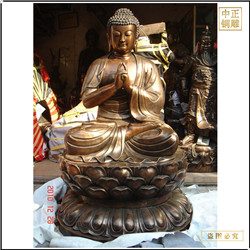 釋迦牟尼佛銅佛像定制 釋迦牟尼佛銅佛像定制