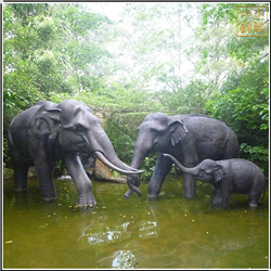 鑄銅關(guān)公 喝水銅大象雕塑鑄造