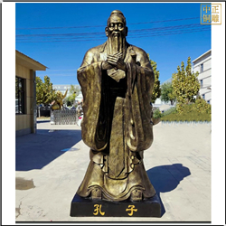 鑄銅關公 1.8米孔子雕像