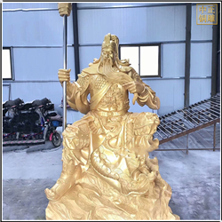 鑄銅關公 1.5米坐像關公銅像