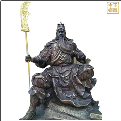 鑄銅關公 1.6米純銅關公像鑄造