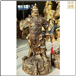 1米鑄銅關公鑄造 1米鑄銅關公鑄造