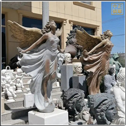 青銅美麗天使雕像 青銅美麗天使雕像