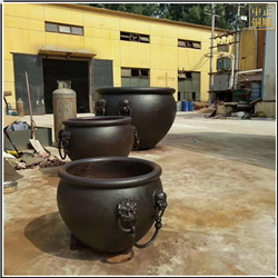 仿古盛水銅大缸 仿古盛水銅大缸