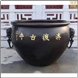 鑄銅關(guān)公 寺廟銅缸制作