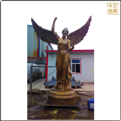 鑄銅關(guān)公 西方女人六米高銅雕塑