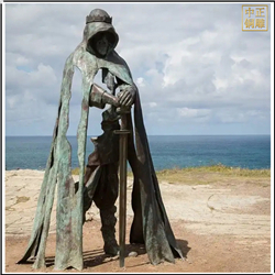 鑄銅關(guān)公 抽象戰(zhàn)士銅雕塑