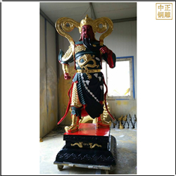 鑄銅關(guān)公 紅臉關(guān)公像制作