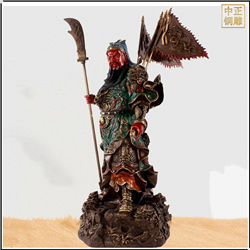 紅臉小型關(guān)公雕塑擺件 紅臉小型關(guān)公雕塑擺件