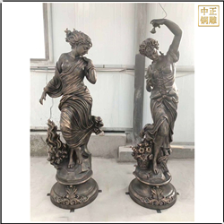 鑄銅西方人物銅雕塑價(jià)格 鑄銅西方人物銅雕塑價(jià)格