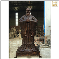 校園孔圣人銅雕塑 校園孔圣人銅雕塑