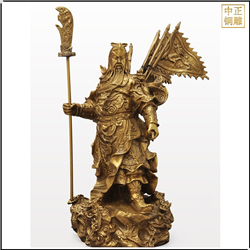 貼金九龍關(guān)公像鑄造 貼金九龍關(guān)公像鑄造