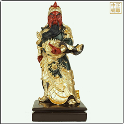 鑄銅關(guān)公雕像鑄造 鑄銅關(guān)公雕像鑄造