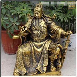 坐像讀書關(guān)公雕塑 坐像讀書關(guān)公雕塑