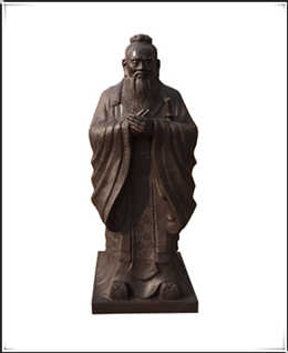 孔子銅雕 孔子銅雕