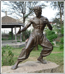 李小龍現(xiàn)代人物雕塑 李小龍現(xiàn)代人物雕塑