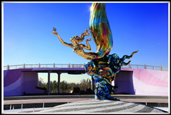 3米百花仙子銅像 3米百花仙子銅像