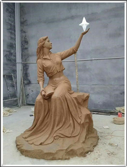 校園讀書(shū)泥塑雕塑圖片 校園讀書(shū)泥塑雕塑圖片