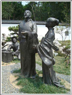 優(yōu)質(zhì)李白銅像 優(yōu)質(zhì)李白銅像