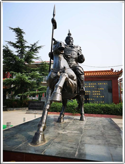 鑄銅古代將軍雕塑 鑄銅古代將軍雕塑