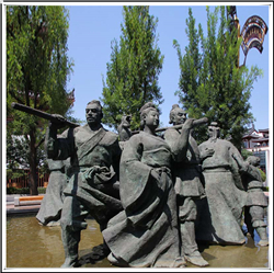 唐朝人物雕塑圖片 唐朝人物雕塑圖片