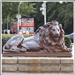 銅獅子像 銅獅子像