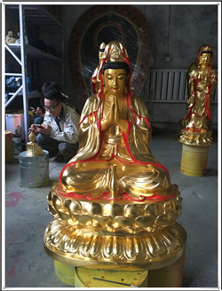 定做觀音銅雕塑 定做觀音銅雕塑