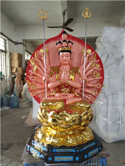千手觀音雕塑圖片 千手觀音雕塑圖片