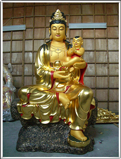 送子觀音銅像 送子觀音銅像