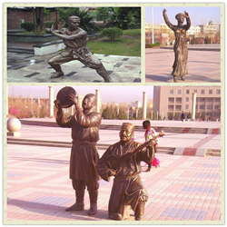 步行街現(xiàn)代人物雕塑 步行街現(xiàn)代人物雕塑