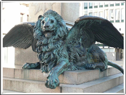 鑄造銅獅子 鑄造銅獅子